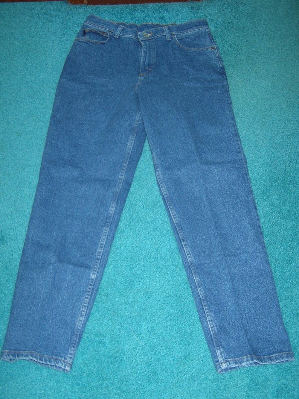 Women's Chic Relaxed Denim Size 12 Average Blue New 98% Cotton 4